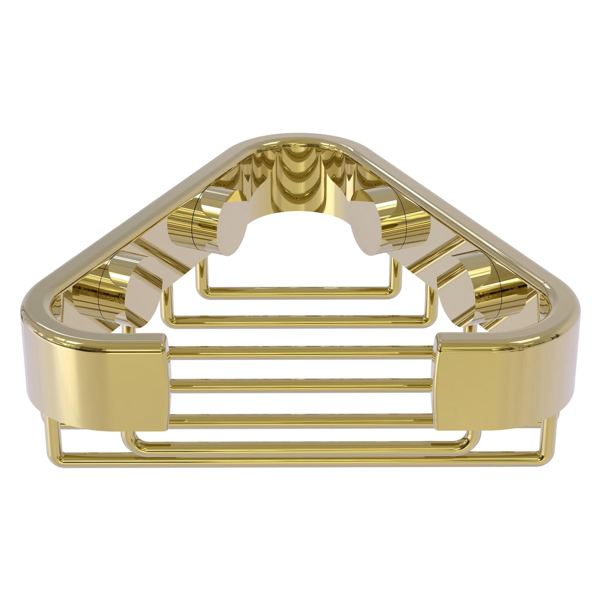 Allied Brass Corner Soap Basket in Unlacquered Brass