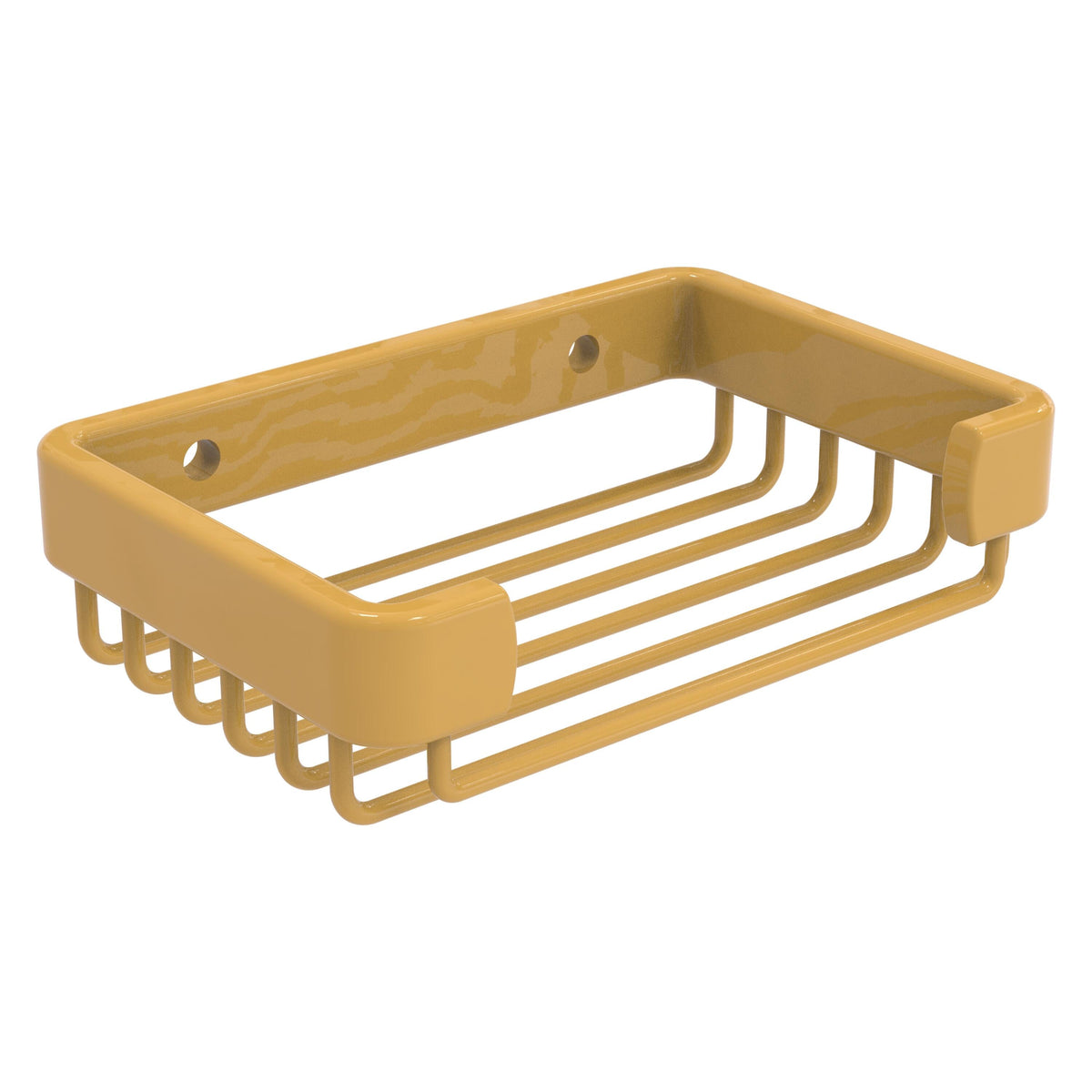 Allied Brass Rectangular Soap Basket in Antique Pewter