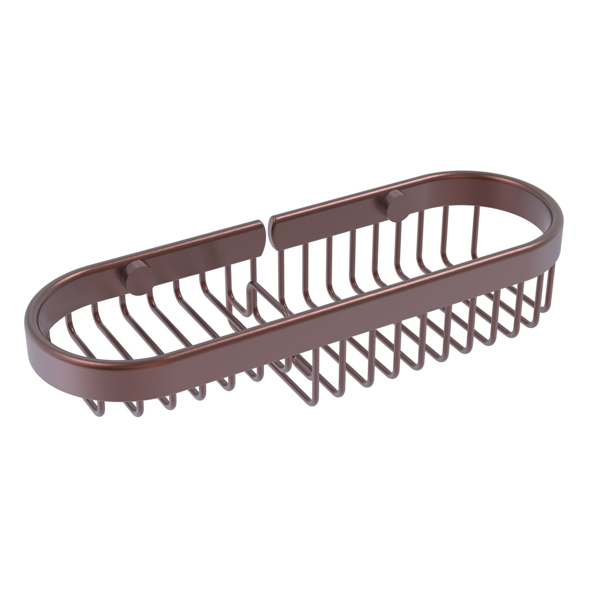 Allied Brass Combination Wire Basket in Antique Bronze