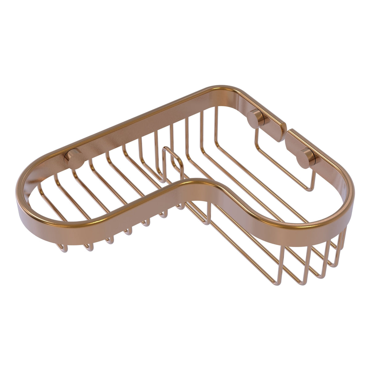 Allied Brass Corner Combination Shower Basket in Antique Bronze