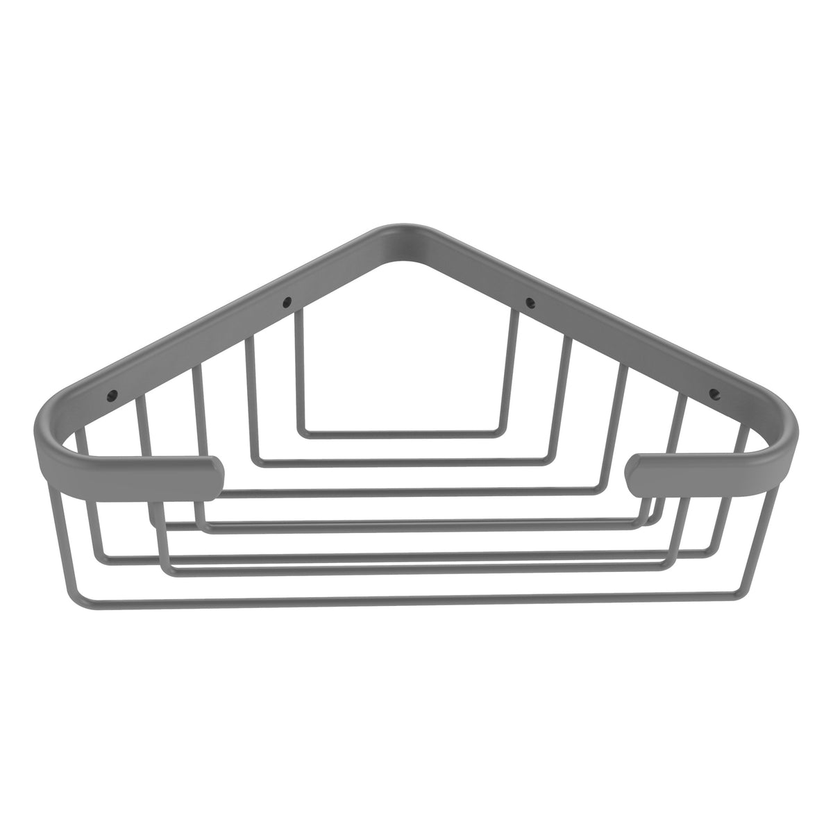 Allied Brass 1.9-in H Screw-Mount Solid Brass Corner Hanging Shower Caddy, Satin Brass