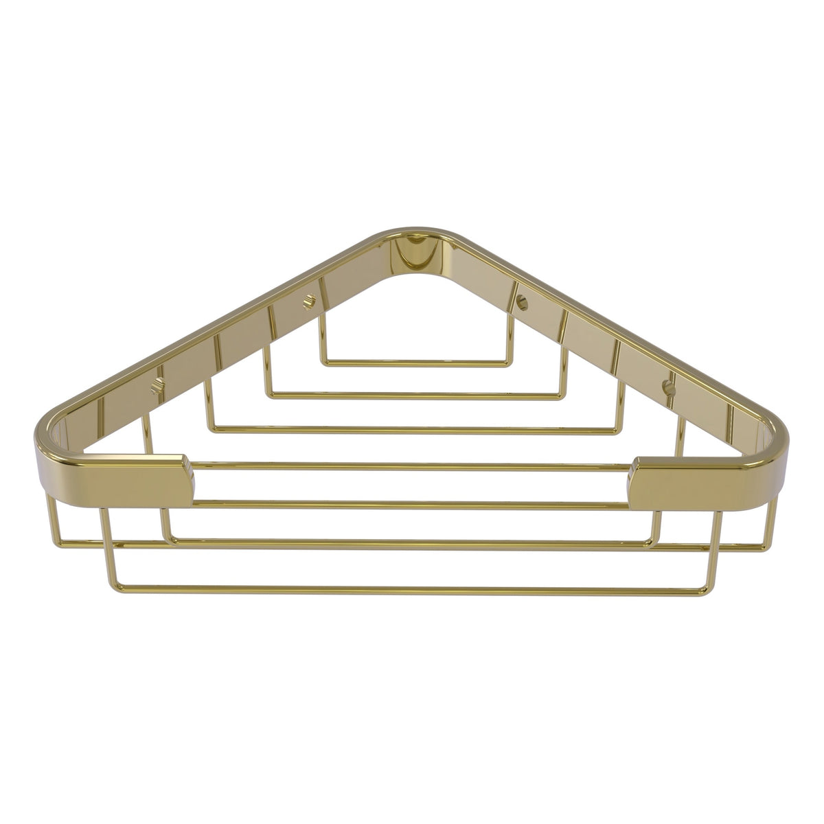 Allied Brass Corner Combination Shower Basket in Antique Pewter