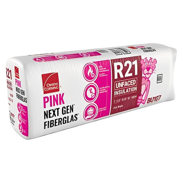 Owens Corning R-21 Un-Faced Fiberglass Insulation Batts (All Sizes) image 5