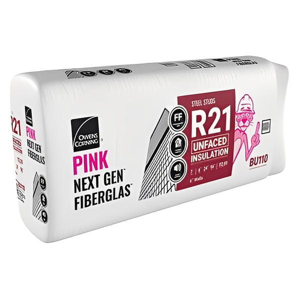Owens Corning R-21 Un-Faced Fiberglass Insulation Batts (All Sizes) image 2