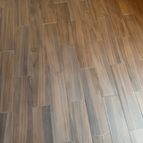Baker Wood Walnut 6 in. x 24 in. Glazed Porcelain Floor and Wall Tile (392.85 sq. ft./Pallet)