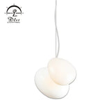 DLSS Lighting Beautiful Shape Pendant Lights Fixture Light LED Integrated Lamp Premium Cobble Chandelier
