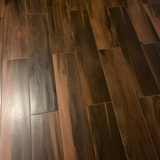 Beautiful Wood Cherry 8 in. x 36 in. Porcelain Floor and Wall Tile (13.6 sq. ft./Case)