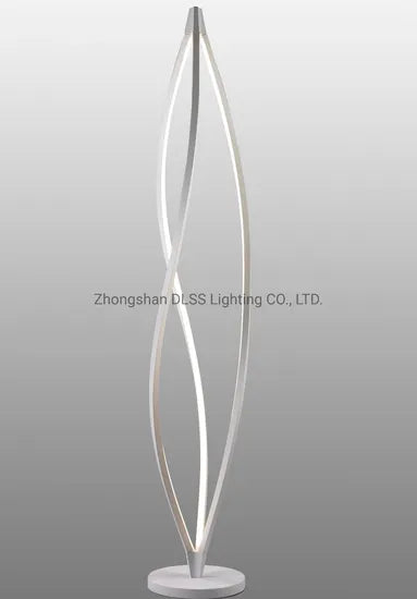 Dlsslighting Big White Color LED Wholesale LED Simple Hanging Chandelier