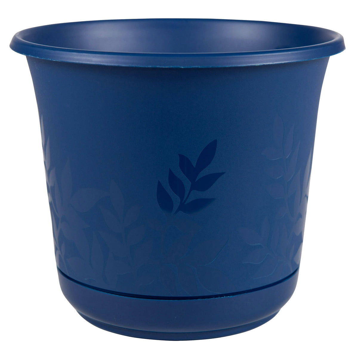 Bloem Freesia Planter w/ Saucer 12" Classic Blue