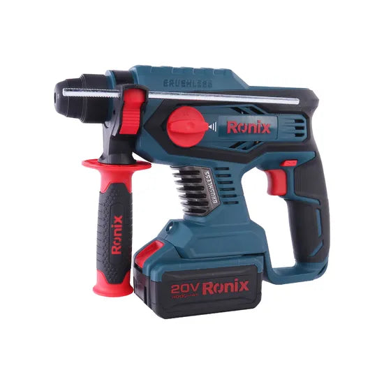 RONIX Brushless Cordless Rotary Hammer Impact Drill Ronix 8910 Model Brushless Rotary Hammer Machine
