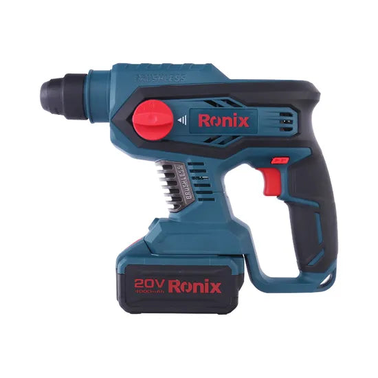 RONIX Brushless Cordless Rotary Hammer Impact Drill Ronix 8910 Model Brushless Rotary Hammer Machine