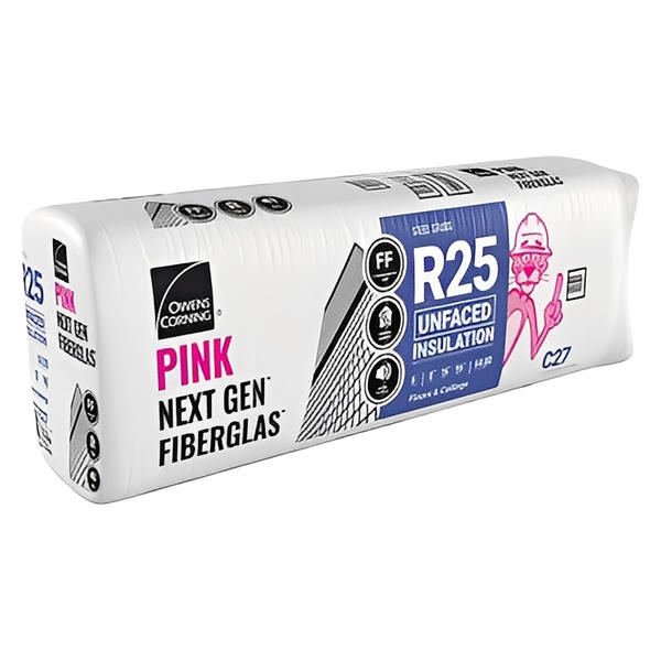 Owens Corning R-25 Unfaced Fiberglass Insulation Batts (All Sizes)
