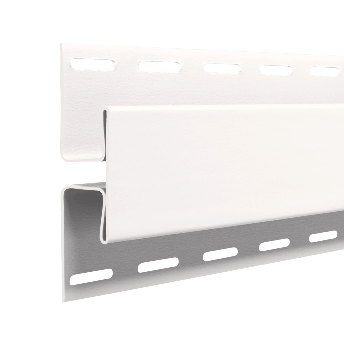 CertainTeed Vinyl H-Bar Colonial White 3/4" x 12' 6"