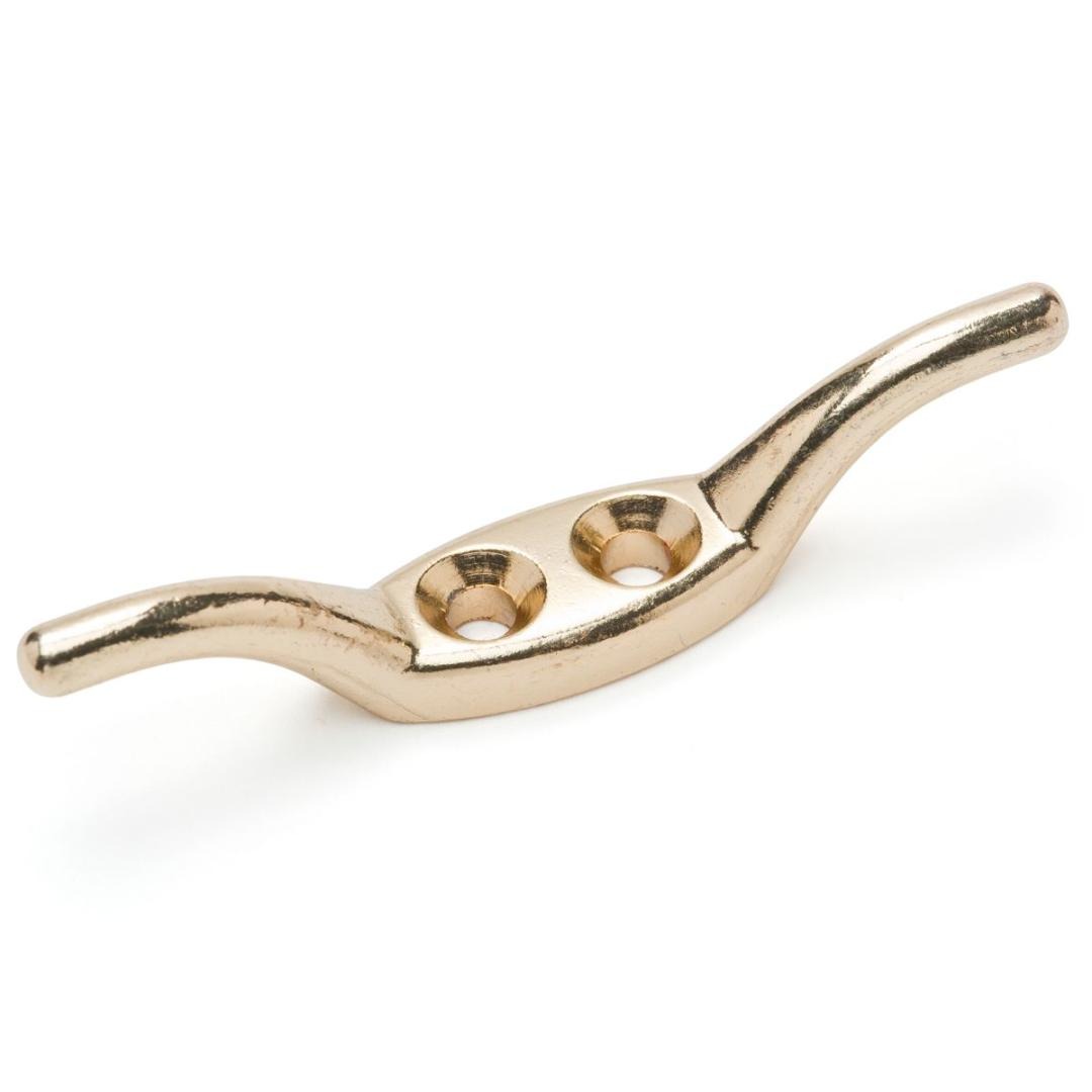 Campbell Brass Rope Cleat, 2-1/2 in. Length (#4015)