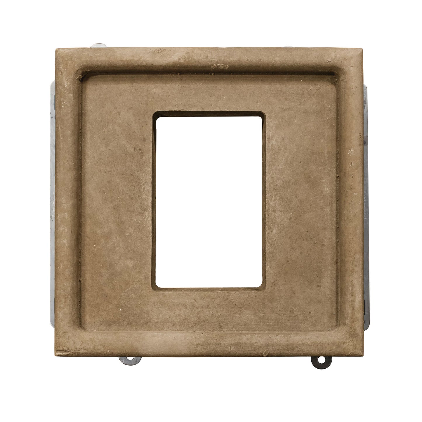 CertainTeed STONEfaçade Single Course Electrical Box Brown