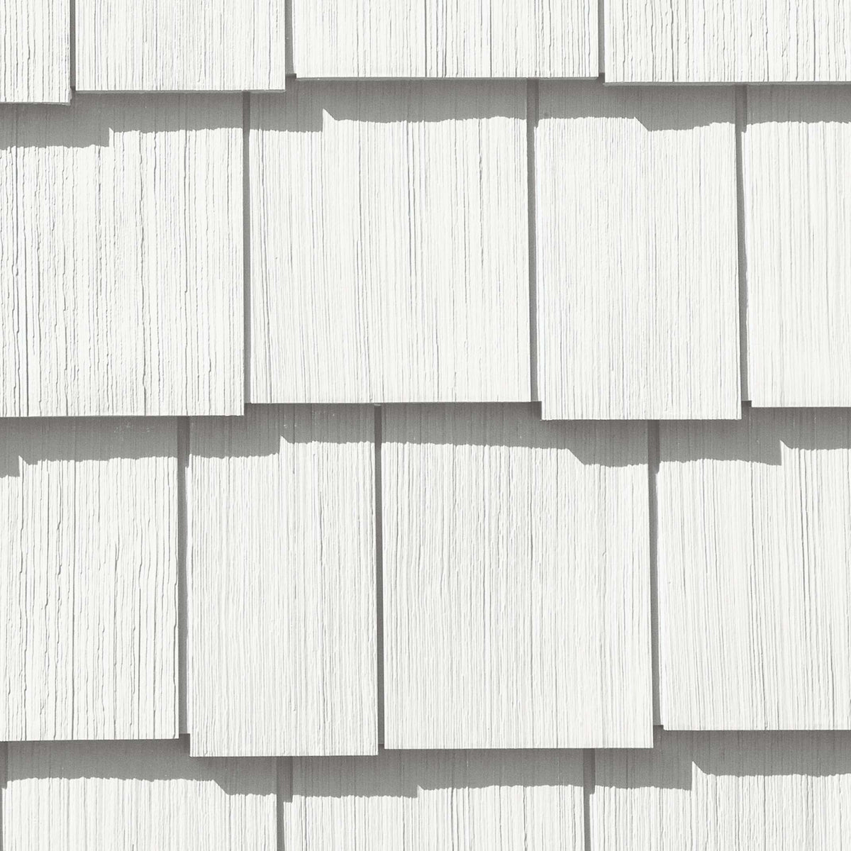 CertainTeed Cedar Impressions D7 Staggered Perfection Shingle Vinyl Siding Colonial White
