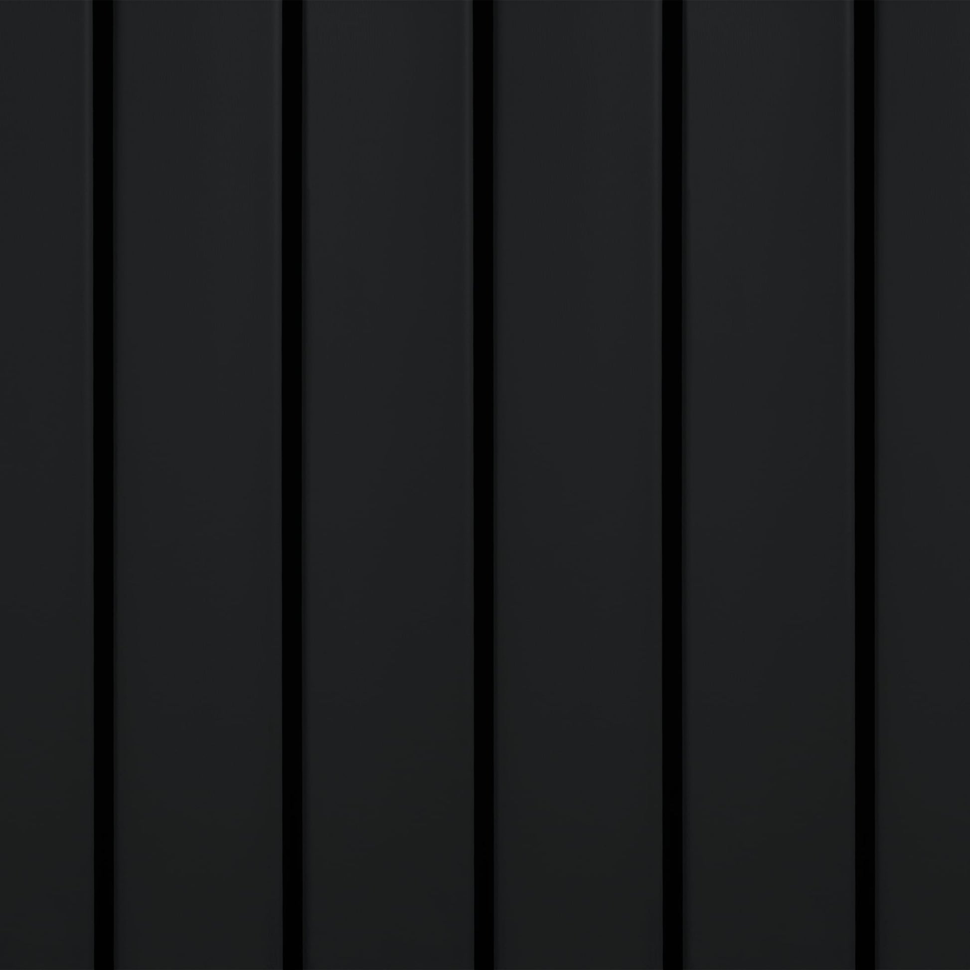 CertainTeed InvisiVent T313 Solid Soffit & Vertical Siding Black