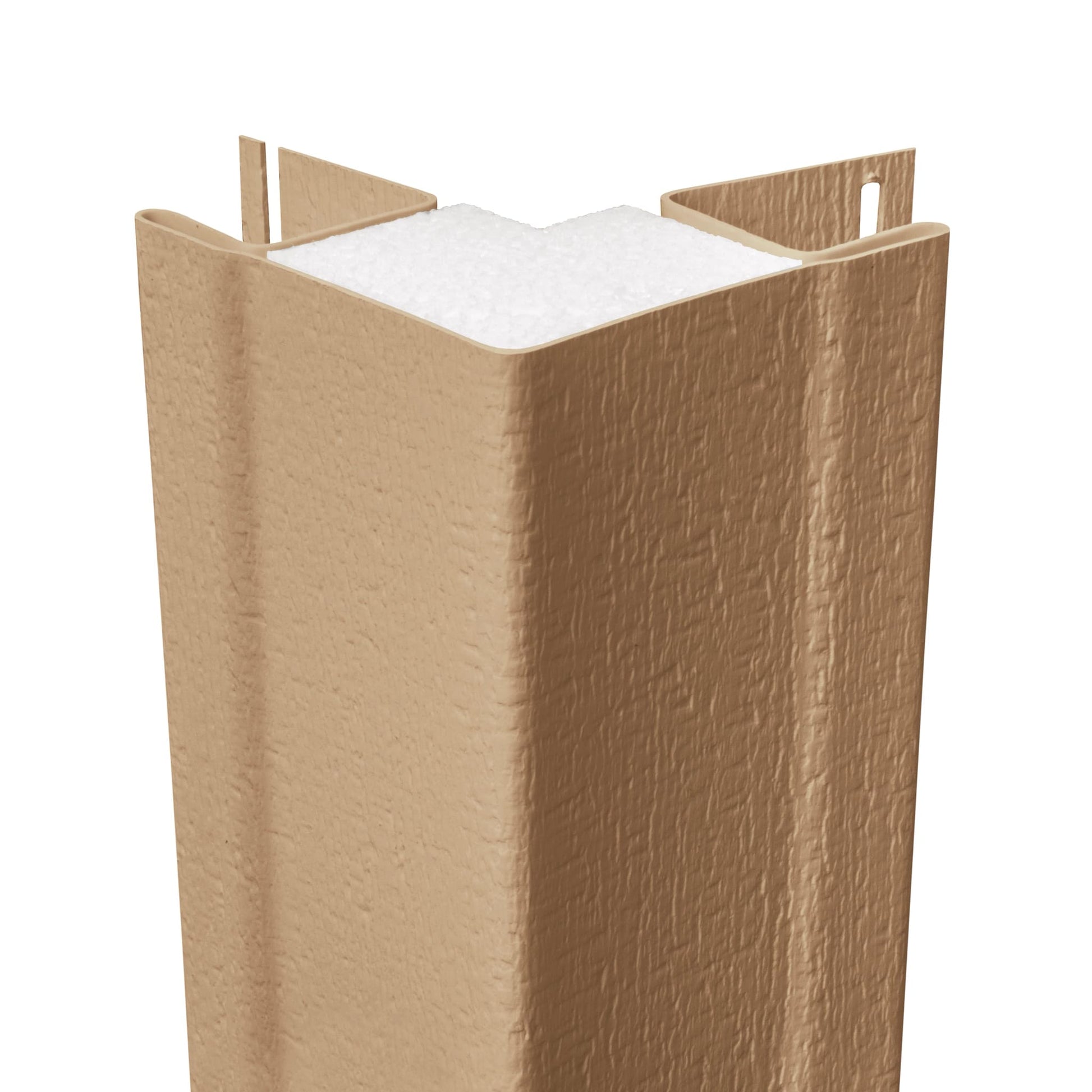 CertainTeed Vinyl Outside Corners 1-1/4" x 3-1/2" x 10' Buckskin