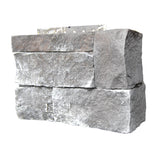 CertainTeed STONEfaçade Ledgestone Corners Adirondack Snowfall 3" x 12" x 8" Right