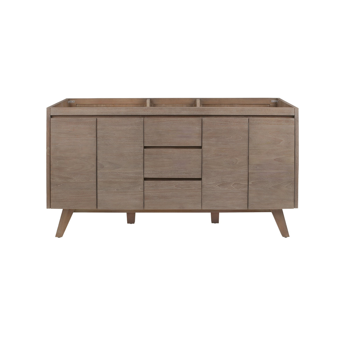 Avanity Coventry 60-in Gray Teak Bathroom Vanity Cabinet