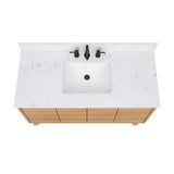 Avanity Coventry 48-in Natural Teak Bathroom Vanity Cabinet