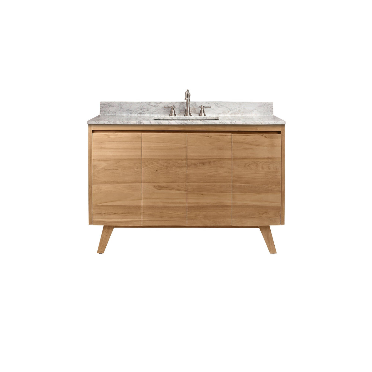 Avanity Coventry 48-in Natural Teak Bathroom Vanity Cabinet