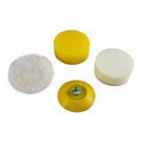 3 in. Mini Polishing and Buffing Kit with 1/4 In. Shank, 4 Pc. by Central Pneumatic