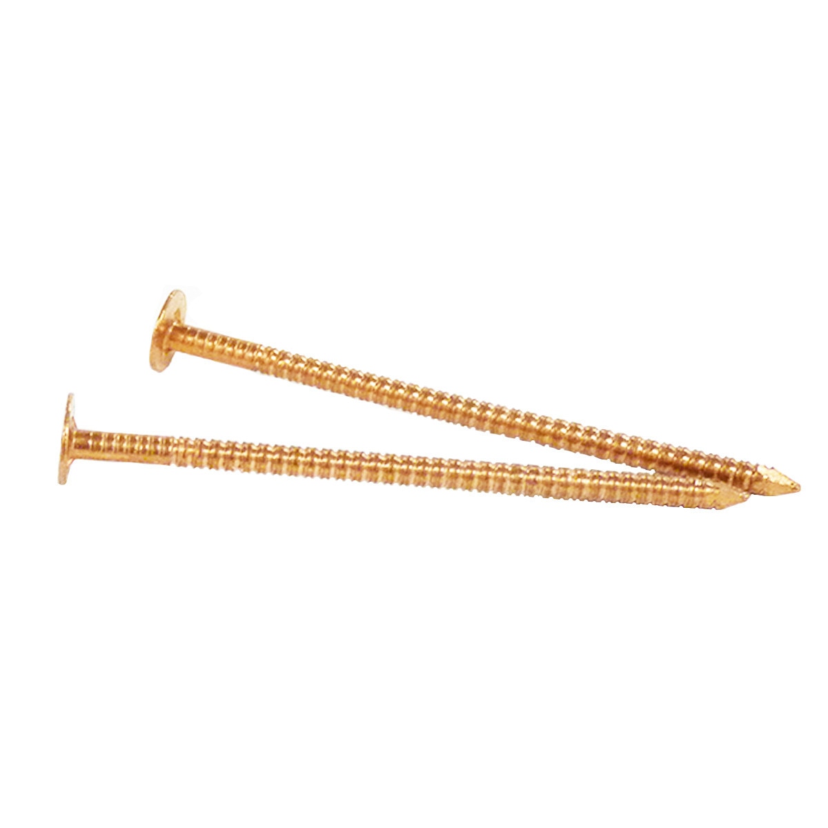 3" 10 Gauge Copper Roofing/Slating Nails, 5 lb Box (Ring Shank)