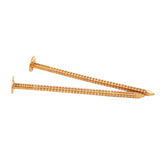 3" 10 Gauge Copper Roofing/Slating Nails, 5 lb Box (Ring Shank)