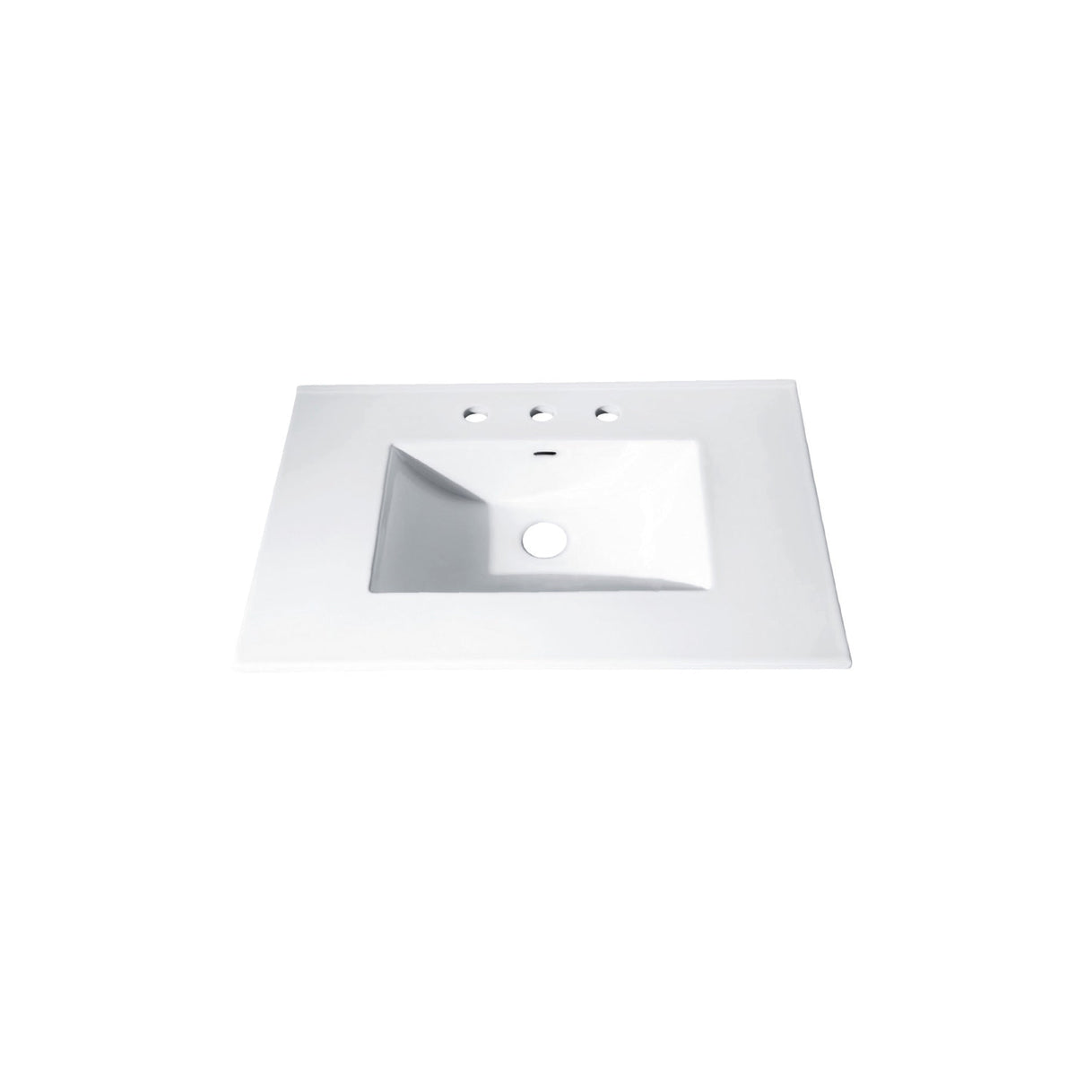 Avanity Loft 25-in White Vitreous China Bathroom Vanity Top
