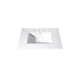 Avanity Loft 25-in White Vitreous China Bathroom Vanity Top
