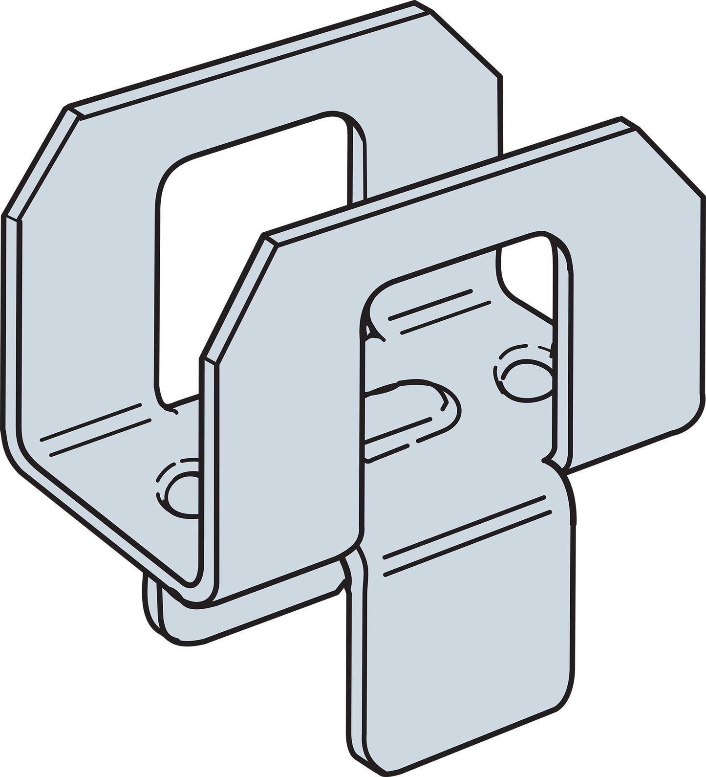 Prime Source 1/2 in Plywood Clips (250 Per Box) - SKU 15PSPC12