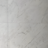 Saroshi Panda White 23.62 in. x 47.24 in. Polished Porcelain Floor and Wall Tile (15.5 sq. ft./Case)