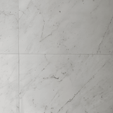 Saroshi Panda White 23.62 in. x 47.24 in. Polished Porcelain Floor and Wall Tile (15.5 sq. ft./Case) - Super Arbor