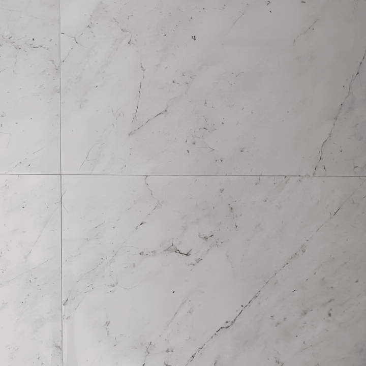 Saroshi Panda White 23.62 in. x 47.24 in. Polished Porcelain Floor and Wall Tile (15.5 sq. ft./Case) - Super Arbor