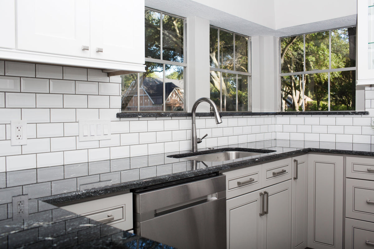 Emser CHOICE 68-Pack Gray 6-in x 6-in Glazed Ceramic Subway Wall Tile