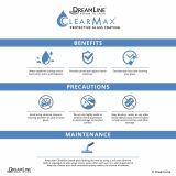 DreamLine Essence-H 44 to 48 in. x 76 in. Semi-Frameless Bypass Sliding Shower Door, Brushed Nickel