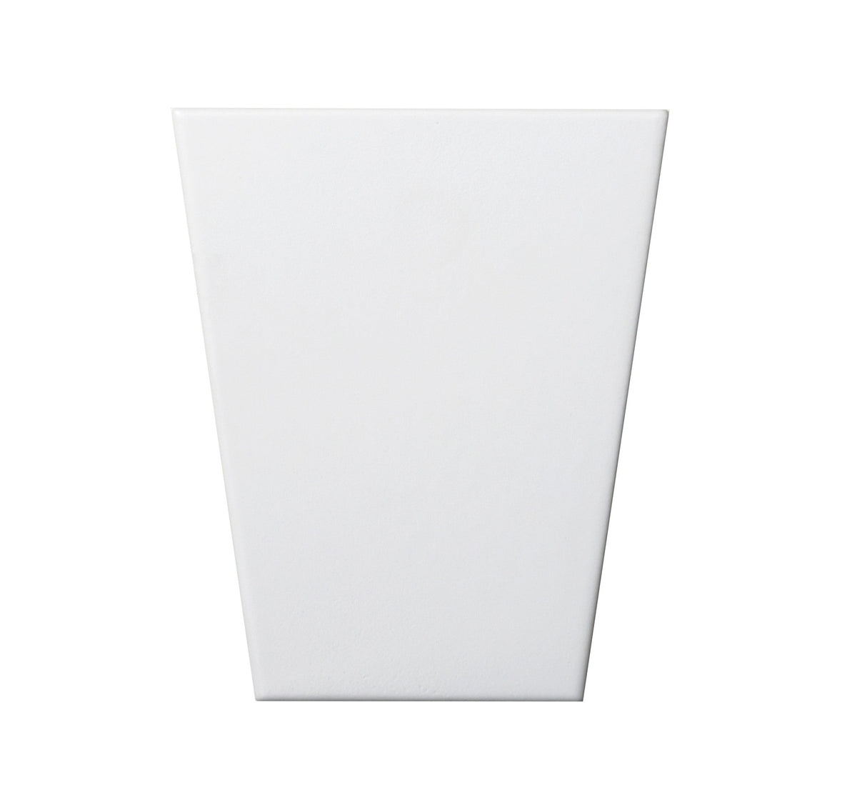 Emser Code White Hex/Wedge/Trapezoid Glazed Ceramic & Porcelain Wall Tile Collection – Multiple 4x9, 5x6, 6x7 Options