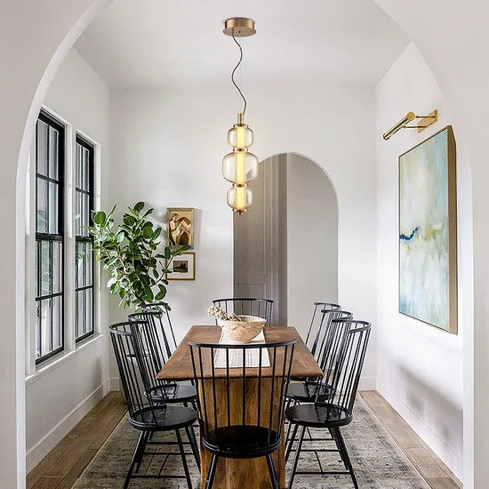 DLSS Lighting Contemporary Style Pendant Lamp Interior Decor Lighting Iron LED Chandelier