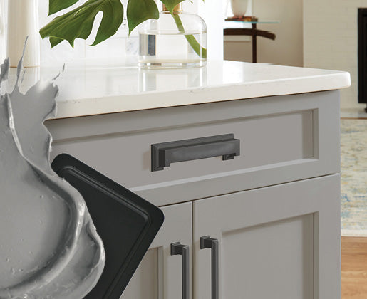 2-1/2 in. (64 mm) Center-to-Center Matte Black Traditional Cup Pull