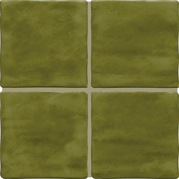 Daltile Artcrafted Fern 11-1/2 in. x 10 in. Glazed Ceramic Straight Joint Mosaic Tile (8.3 sq. ft./case)