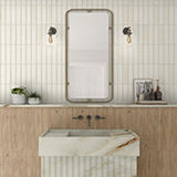 Daltile Artcrafted Coconut 4 in. x 4 in. Glazed Ceramic Wall Tile (5.67 sq. ft./case)