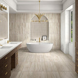 Daltile Calligo Tusk 12 in. x 24 in. Glazed Ceramic Fluted Wall Tile (15.56 sq. ft./case)