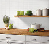 Daltile Semi-Gloss Arctic White 2 in. x 6 in. Ceramic Bullnose Wall Tile (0.083 sq. ft. per piece)