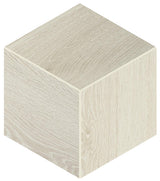 Daltile Emerson Wood Ash White Matte 11-1/2 in. x 11-1/2 in. Glazed Ceramic 3D Cube Mosaic Tile (0.62 sq. ft./Each)