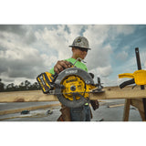 FLEXVOLT 60-Volt MAX Lithium-Ion Cordless Brushless 7-1/4 in. Circular Saw with Battery and Bonus 1/2 in. Impact Wrench