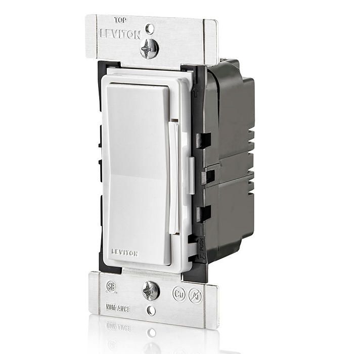 Leviton Decora Digital 1.5 Amp Quiet Fan Speed Control and Timer with Bluetooth Technology, White/Ivory/Light Almond
