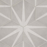 Allora 8.5" x 10" Hexagon Porcelain Decorative Tile in Stella (12.67 SqFt/Ctn)