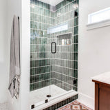 Cloe Rectangle Glossy Green 2 in. x 8 in. Ceramic Wall Tile (10.64 sq. ft./Case)