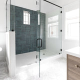 Allora 8.5" x 10" Hexagon Porcelain Decorative Tile in Stella (12.67 SqFt/Ctn)